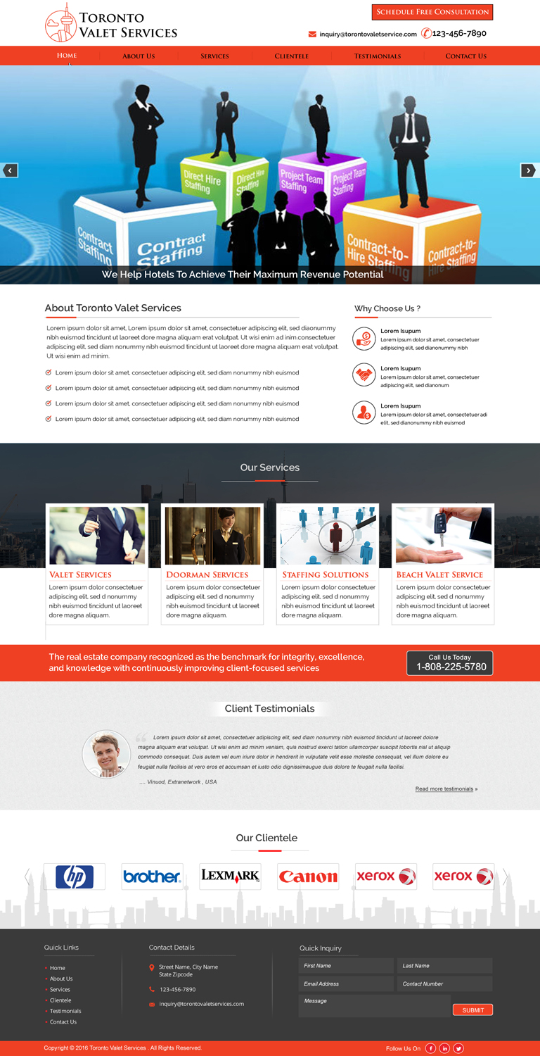 Web Design by HarmiDesigning for JCLICKS | Design #11454525