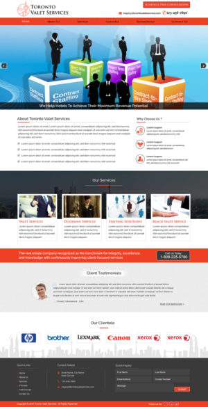 Web Design by harmi_199 for JCLICKS | Design: #11454525