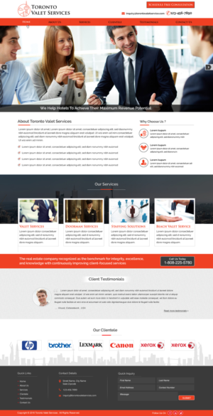 Web Design by harmi_199 for JCLICKS | Design: #11454527