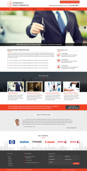 Web Design by harmi_199 for JCLICKS | Design: #11454529