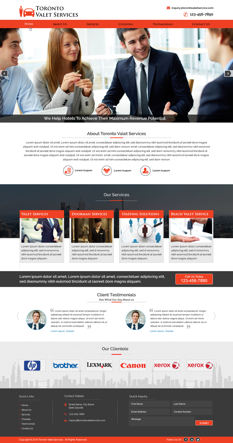 Web Design by HarmiDesigning for JCLICKS | Design #11455862
