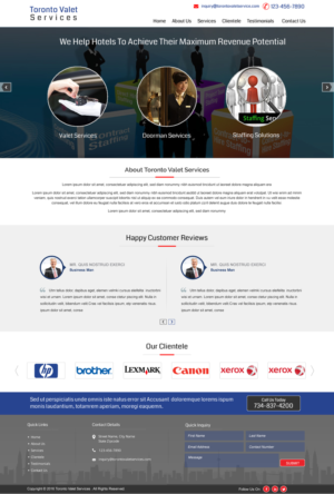 Web Design by harmi_199 for JCLICKS | Design: #11485157