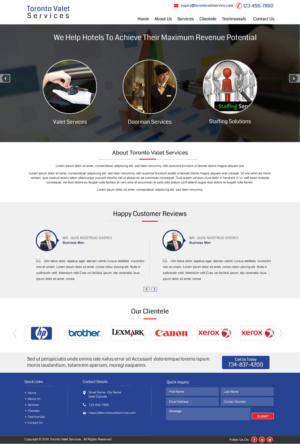 Web Design by harmi_199 for JCLICKS | Design: #11485158