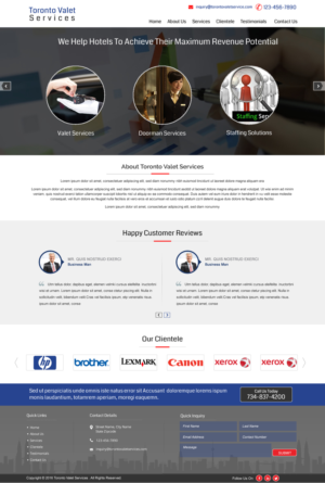 Web Design by harmi_199 for JCLICKS | Design: #11485159