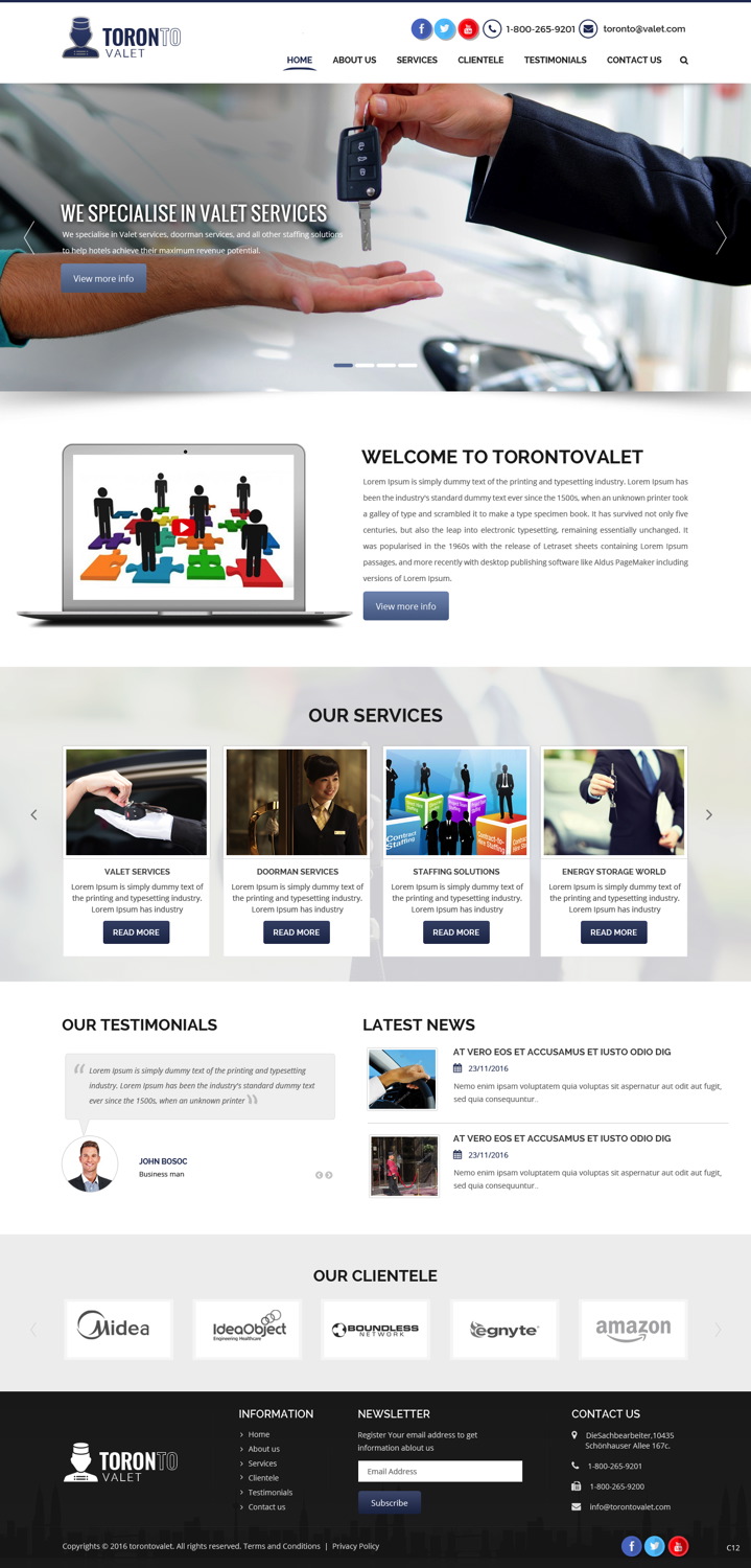 Web Design by pb for JCLICKS | Design #11414946