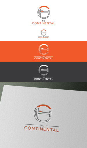 Logo Design by ZRAKdesign for The Continental Inn & Suites  | Design: #11413680