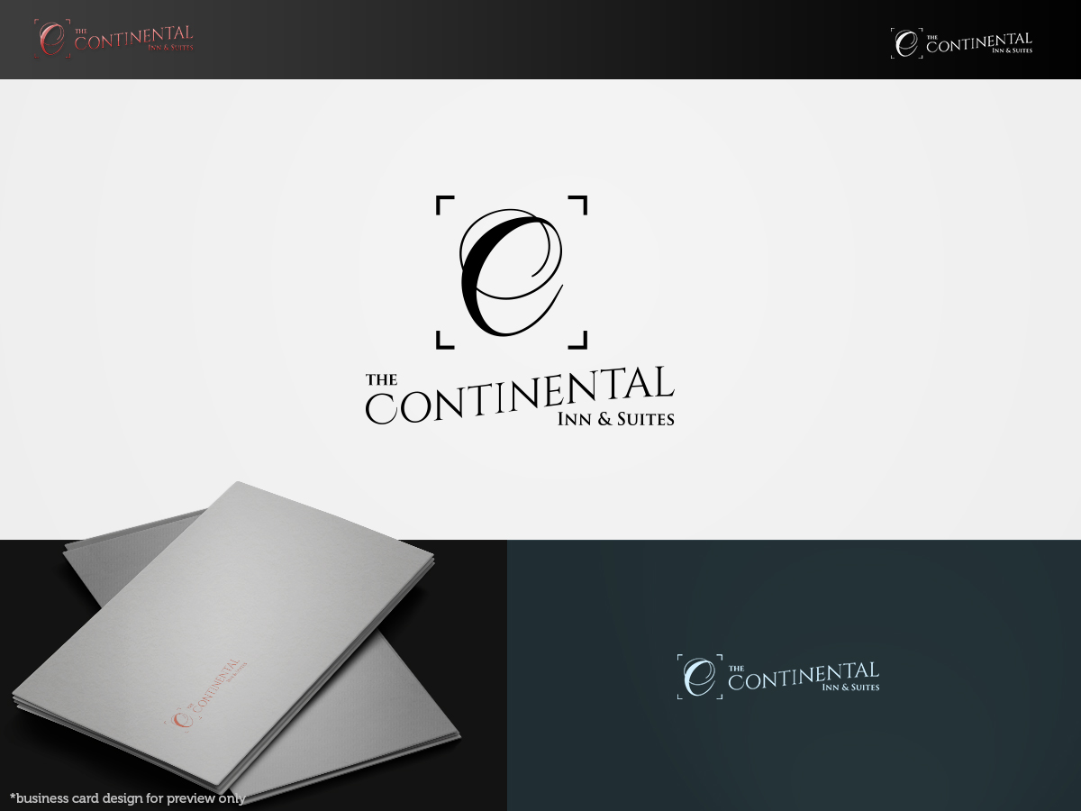 Logo Design by ArtSamurai for The Continental Inn & Suites  | Design #11419117