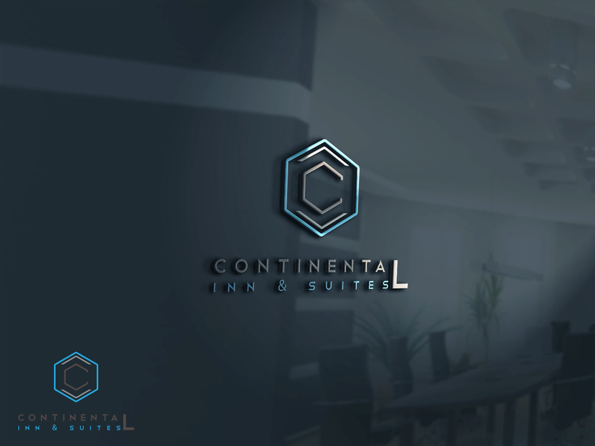 Logo Design by Verified artistry (Design garden) for The Continental Inn & Suites  | Design #11491455