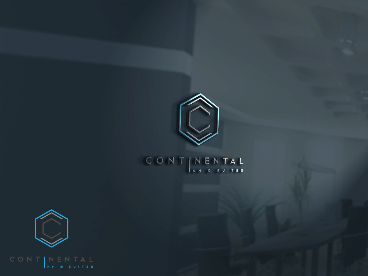 Logo Design by Verified artistry (Design garden) for The Continental Inn & Suites  | Design #11494696