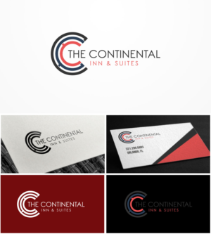 Logo Design by Grapismo Brand Studio for The Continental Inn & Suites  | Design: #11463544
