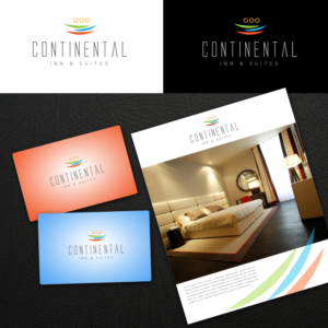 Logo Design by menusdesigner for The Continental Inn & Suites  | Design: #11420064