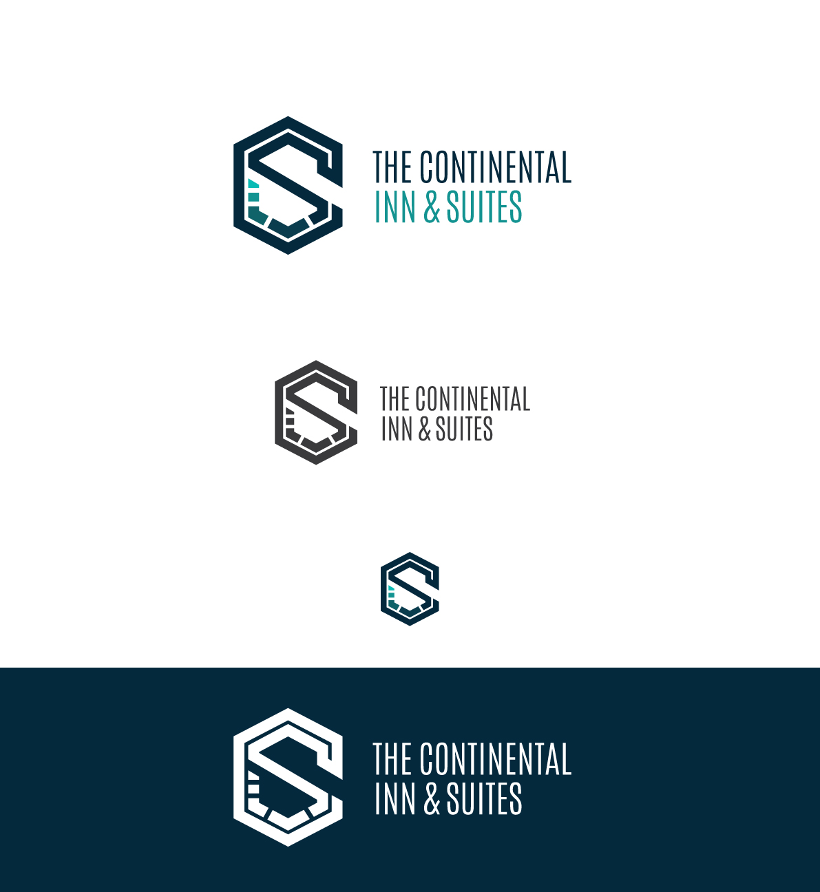 Diseño de Logo por klaric_a para The Continental Inn & Suites  | Diseño #11414569