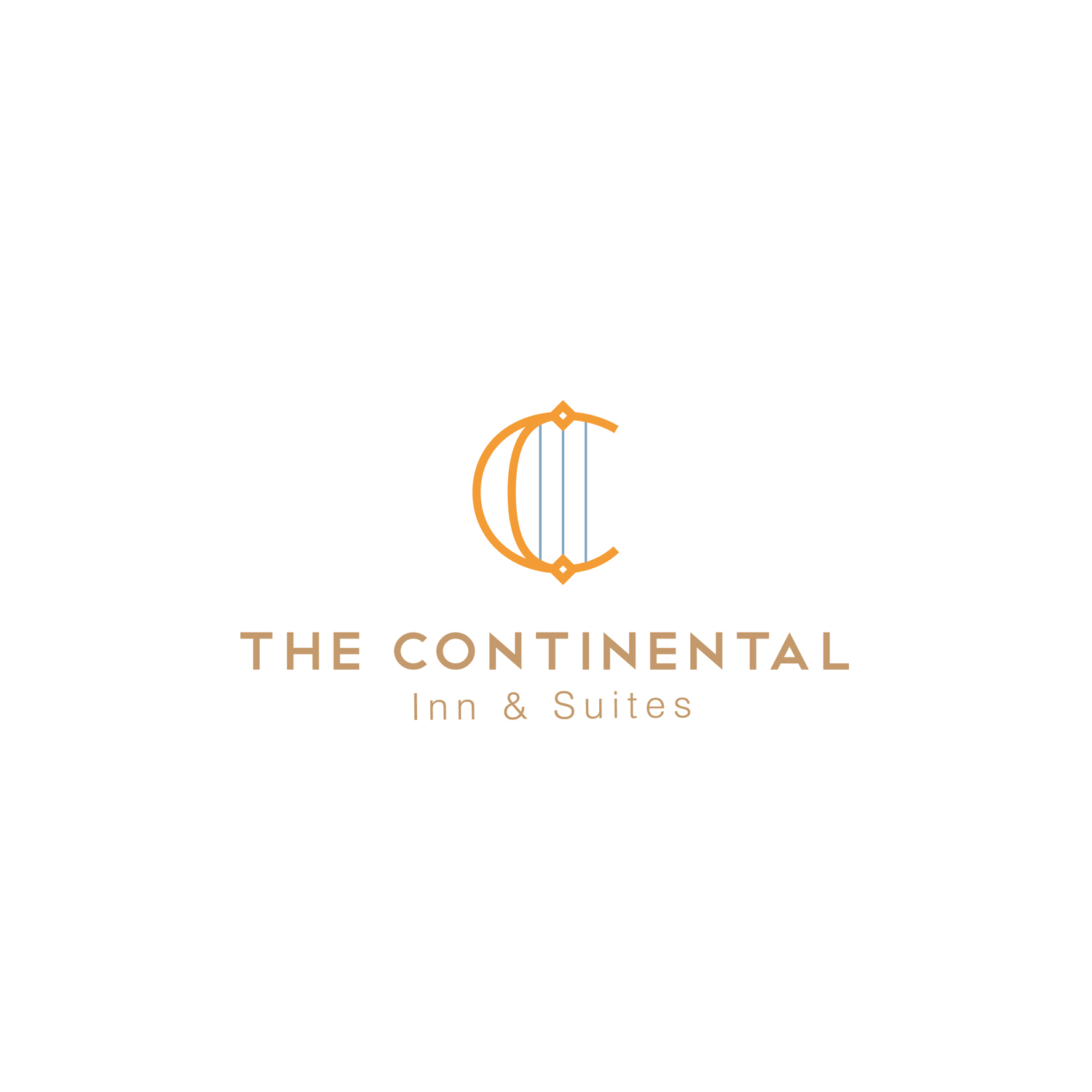 Logo Design by jackychung.uk for The Continental Inn & Suites  | Design #11491357