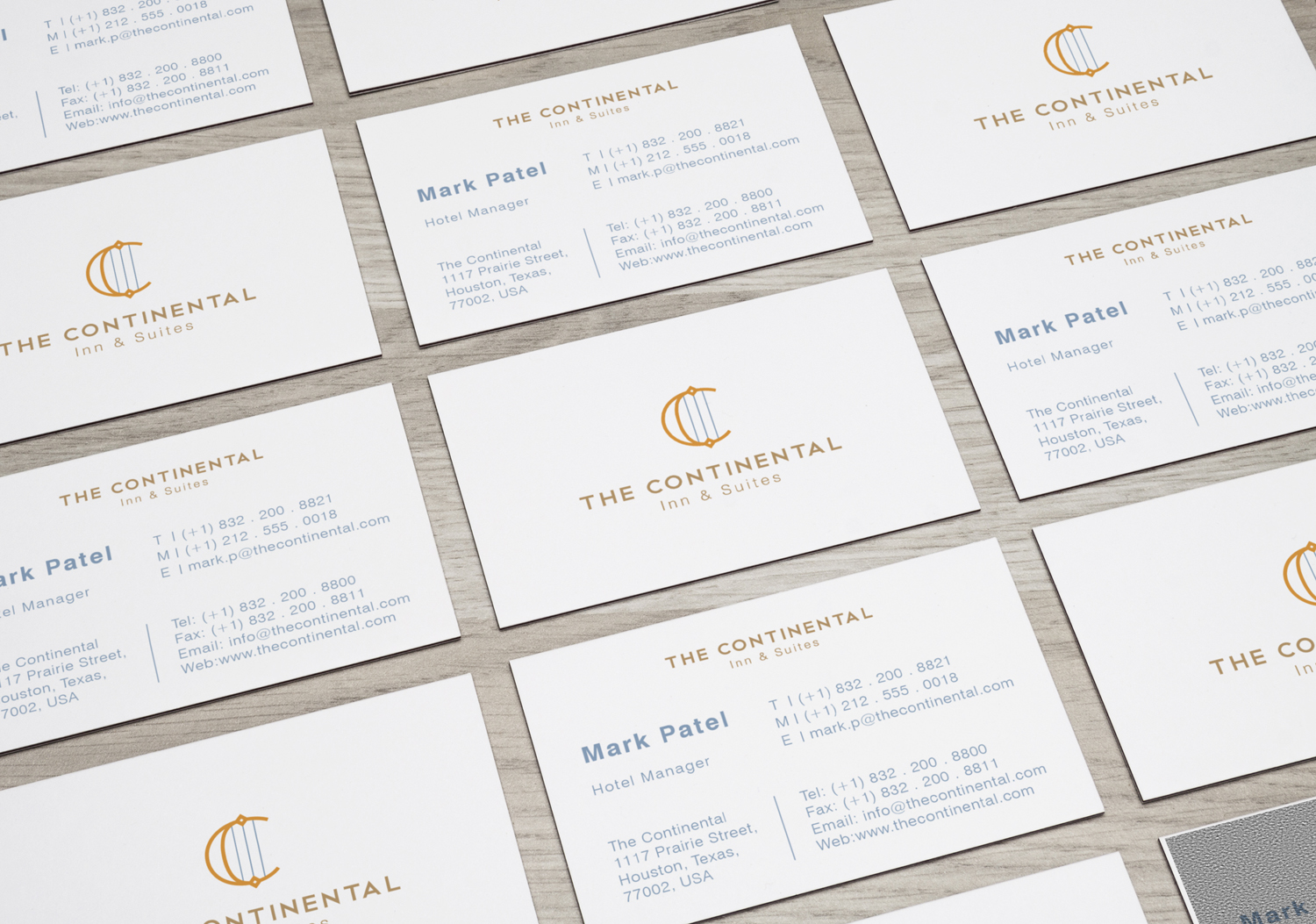 Logo Design by jackychung.uk for The Continental Inn & Suites  | Design #11491358