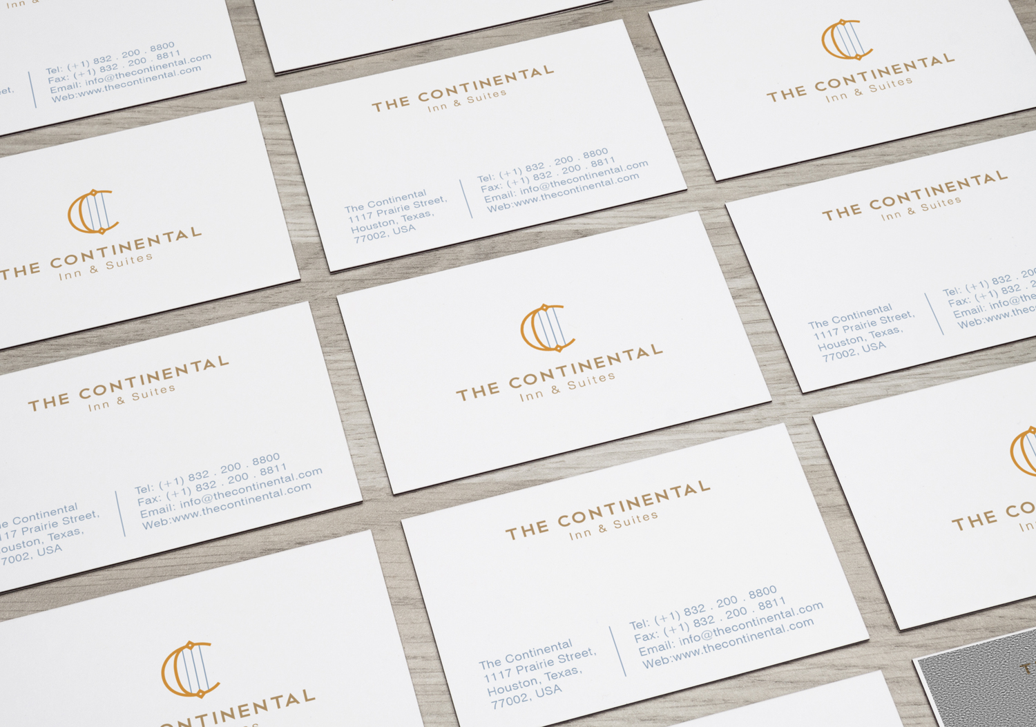 Logo Design by jackychung.uk for The Continental Inn & Suites  | Design #11491360