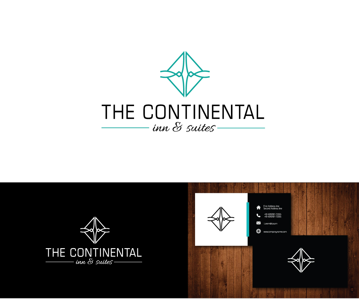 Logo Design by e-graphics for The Continental Inn & Suites  | Design #11414138