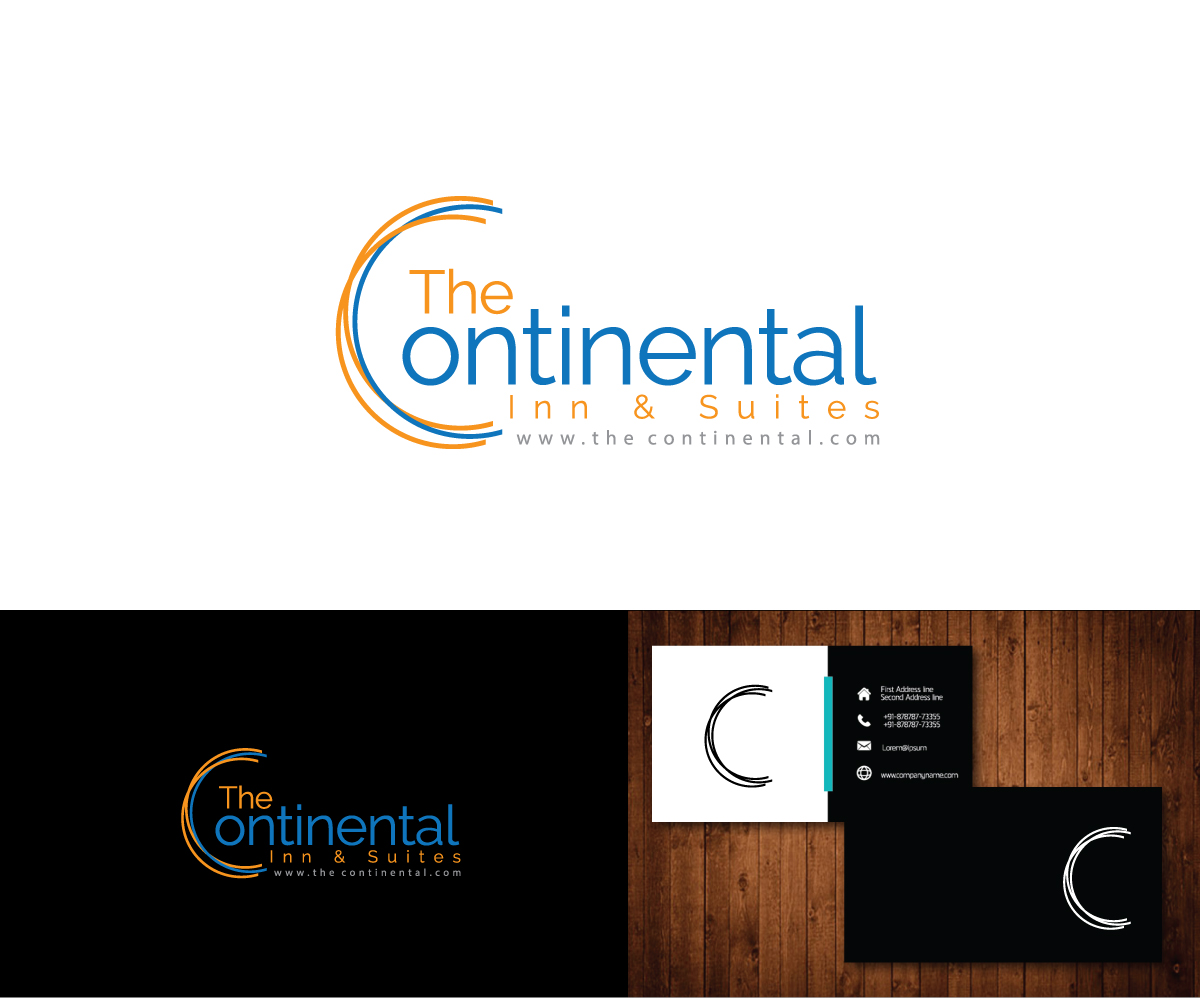 Logo Design by e-graphics for The Continental Inn & Suites  | Design #11421172