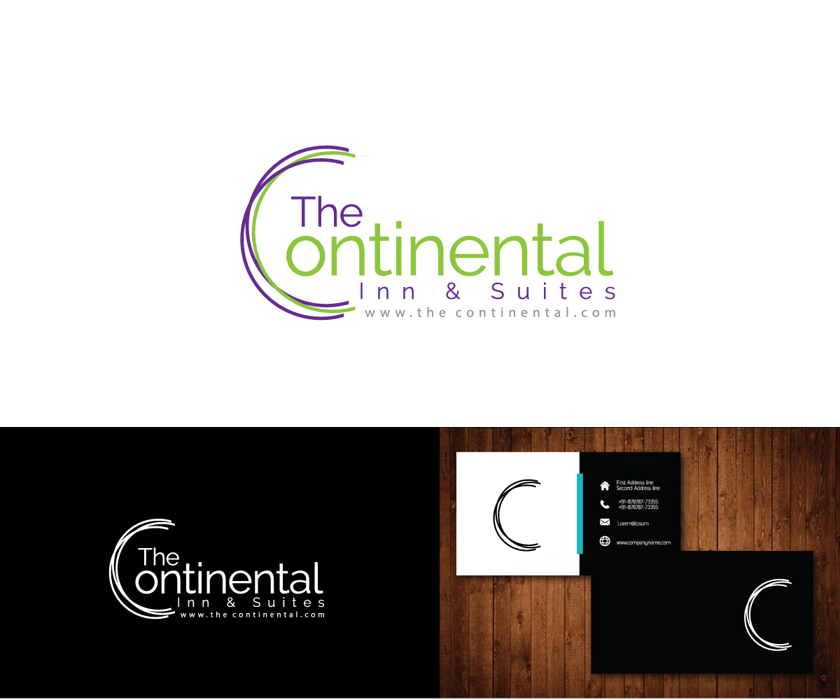 Logo Design by e-graphics for The Continental Inn & Suites  | Design #11421174