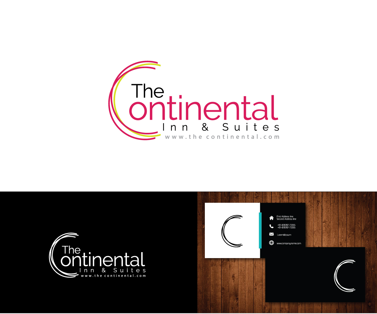 Logo Design by e-graphics for The Continental Inn & Suites  | Design #11421177