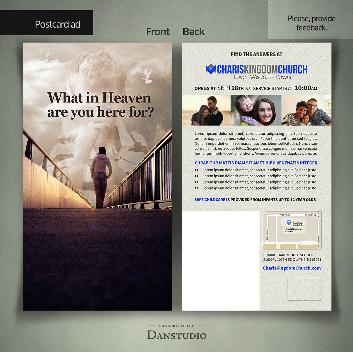 Postcard Design by danstudio for this project | Design #11425889