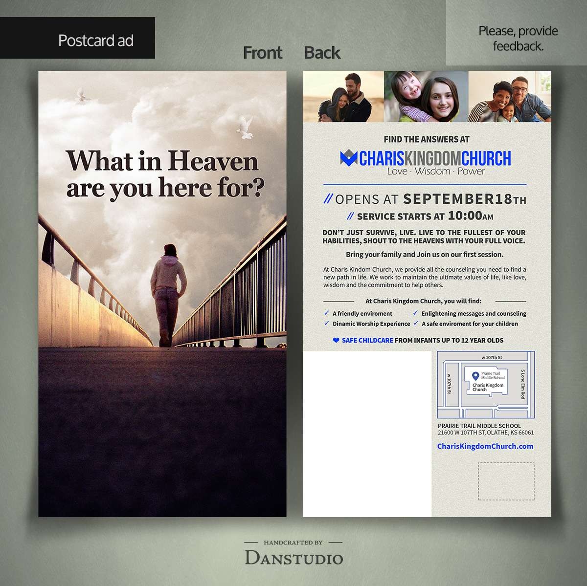 Postcard Design by danstudio for this project | Design #11434935