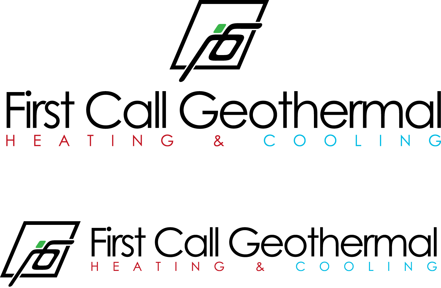 Logo Design by disign for First Call Heating & Cooling, Inc. | Design #23977
