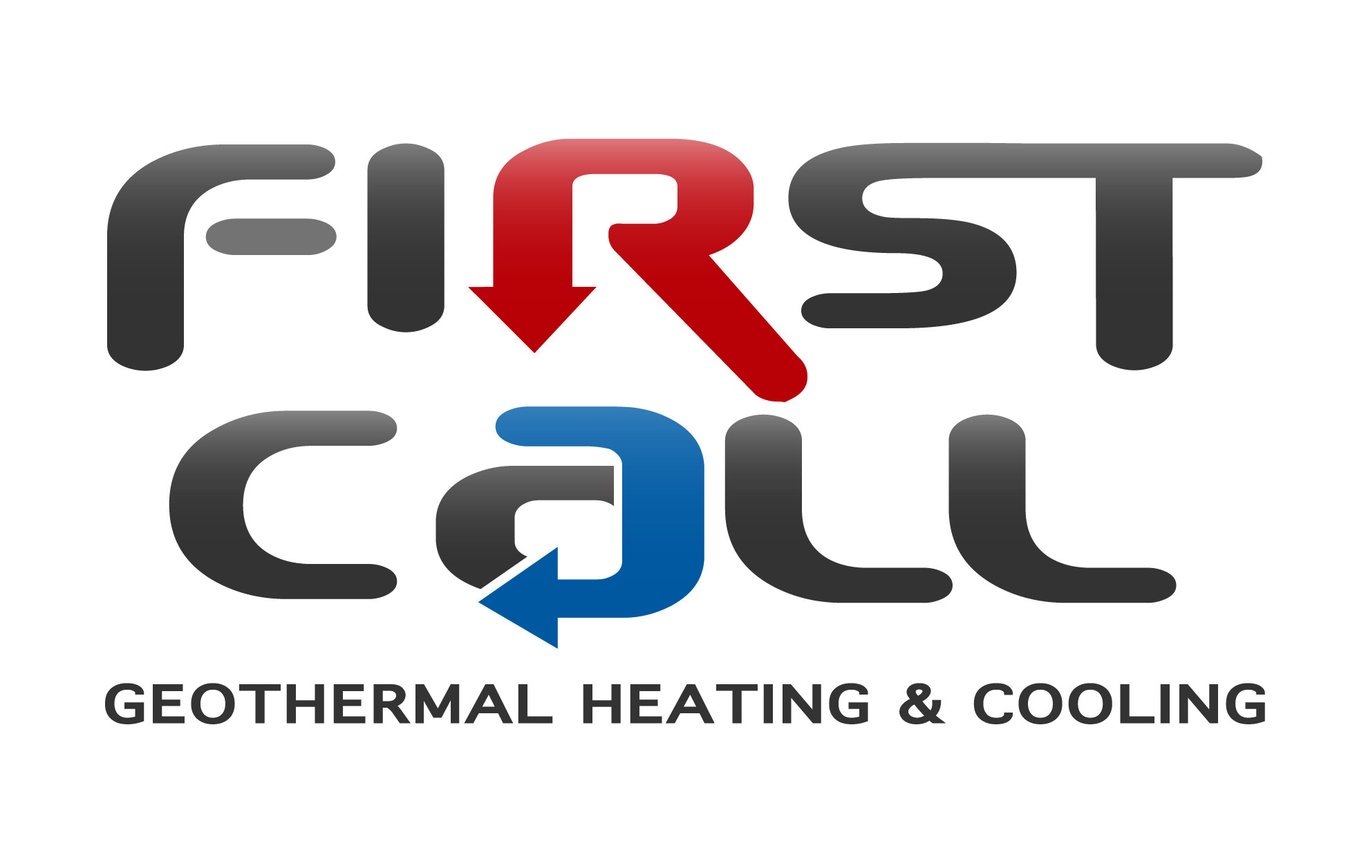 Logo Design by Katie Hurst Designs for First Call Heating & Cooling, Inc. | Design #24628