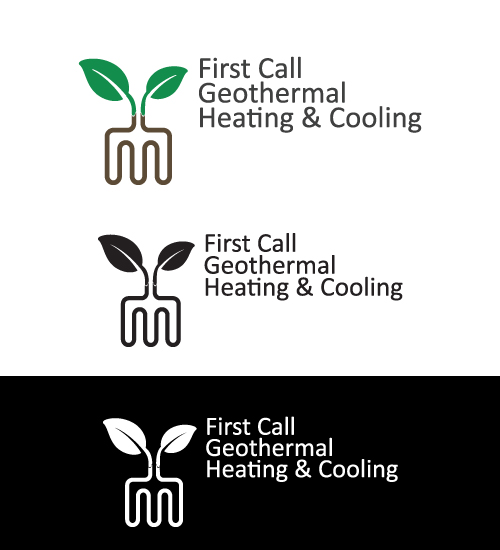 Logo Design by Josh Lambert for First Call Heating & Cooling, Inc. | Design #25444