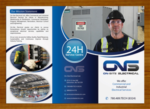 Electrical Contractor Brochure, Folder and Letter Head | Design de Brochure par Sbss