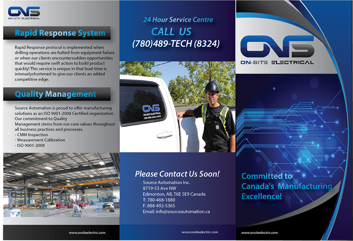 Brochure Design by nafizrahat for Source Automation Inc | Design #2334040
