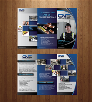Electrical Contractor Brochure, Folder and Letter Head | Design de Brochure par nafizrahat