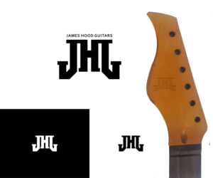 Logo Design by RoundYellow for James Hood Guitars | Design: #11418104