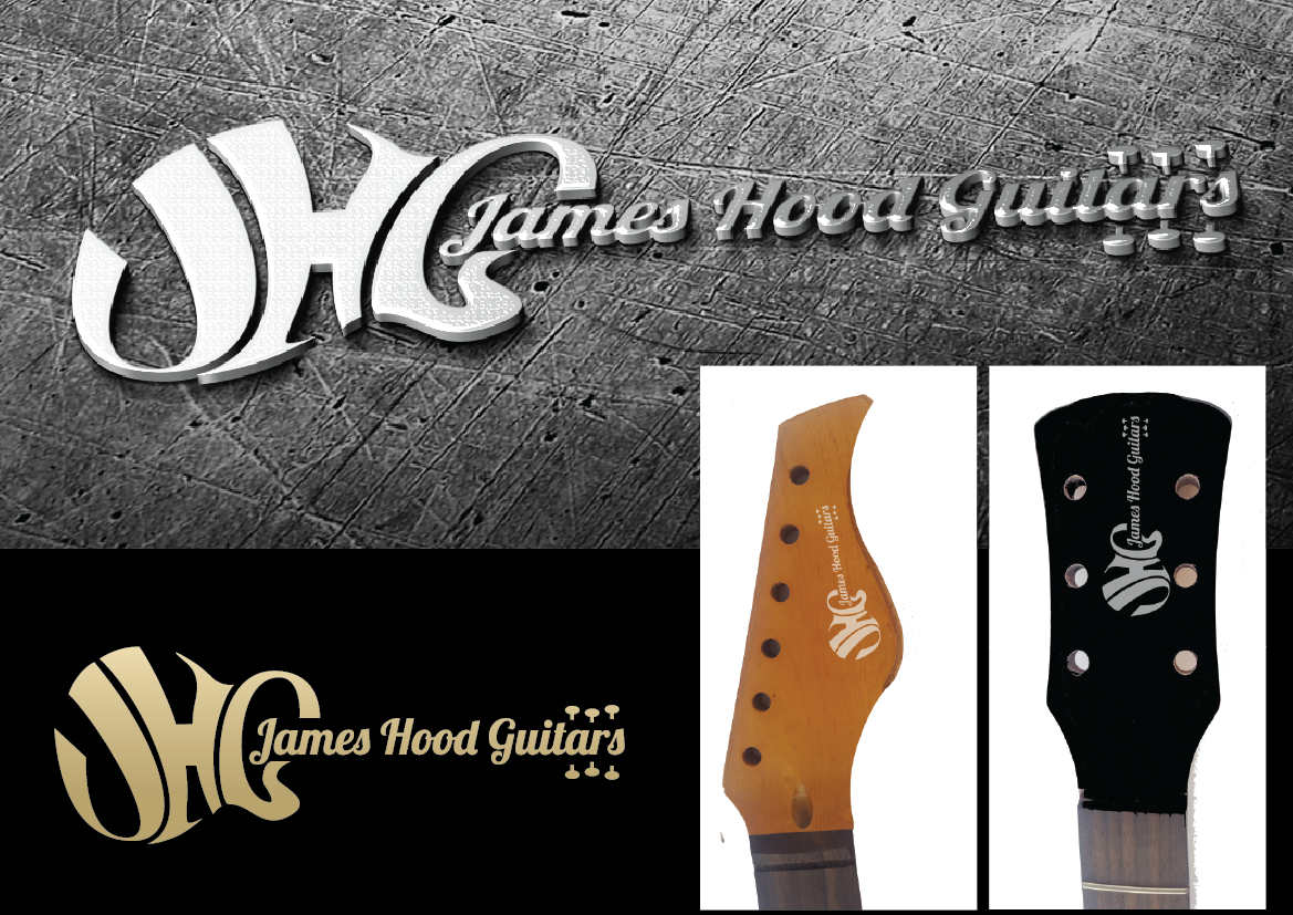 Logo Design by wans naz for James Hood Guitars | Design #11442274