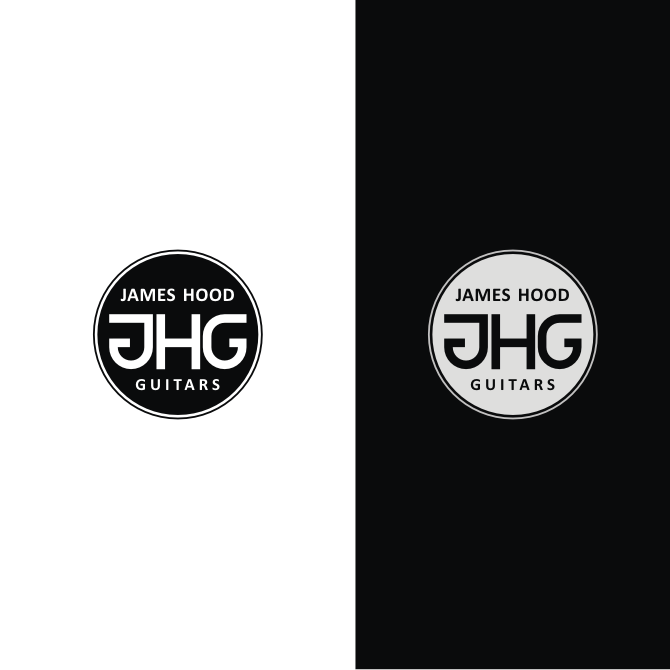 Diseño de Logo por Arham Hidayat para James Hood Guitars | Diseño #11468534