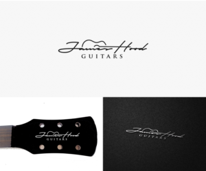 Logo Design by kenjie0476 for James Hood Guitars | Design: #11412440