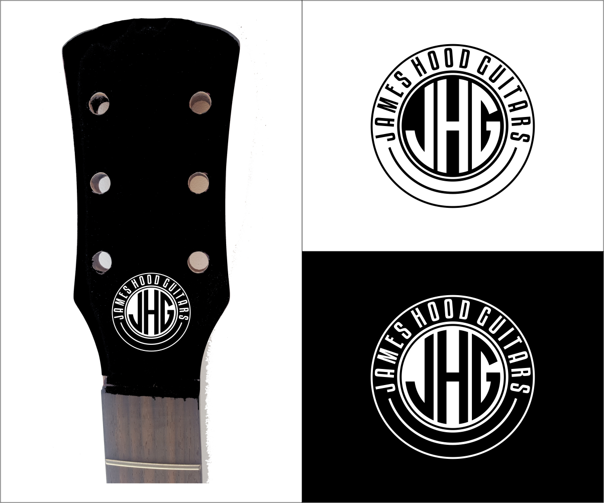 Diseño de Logo por S.S. Mulla para James Hood Guitars | Diseño #11437953