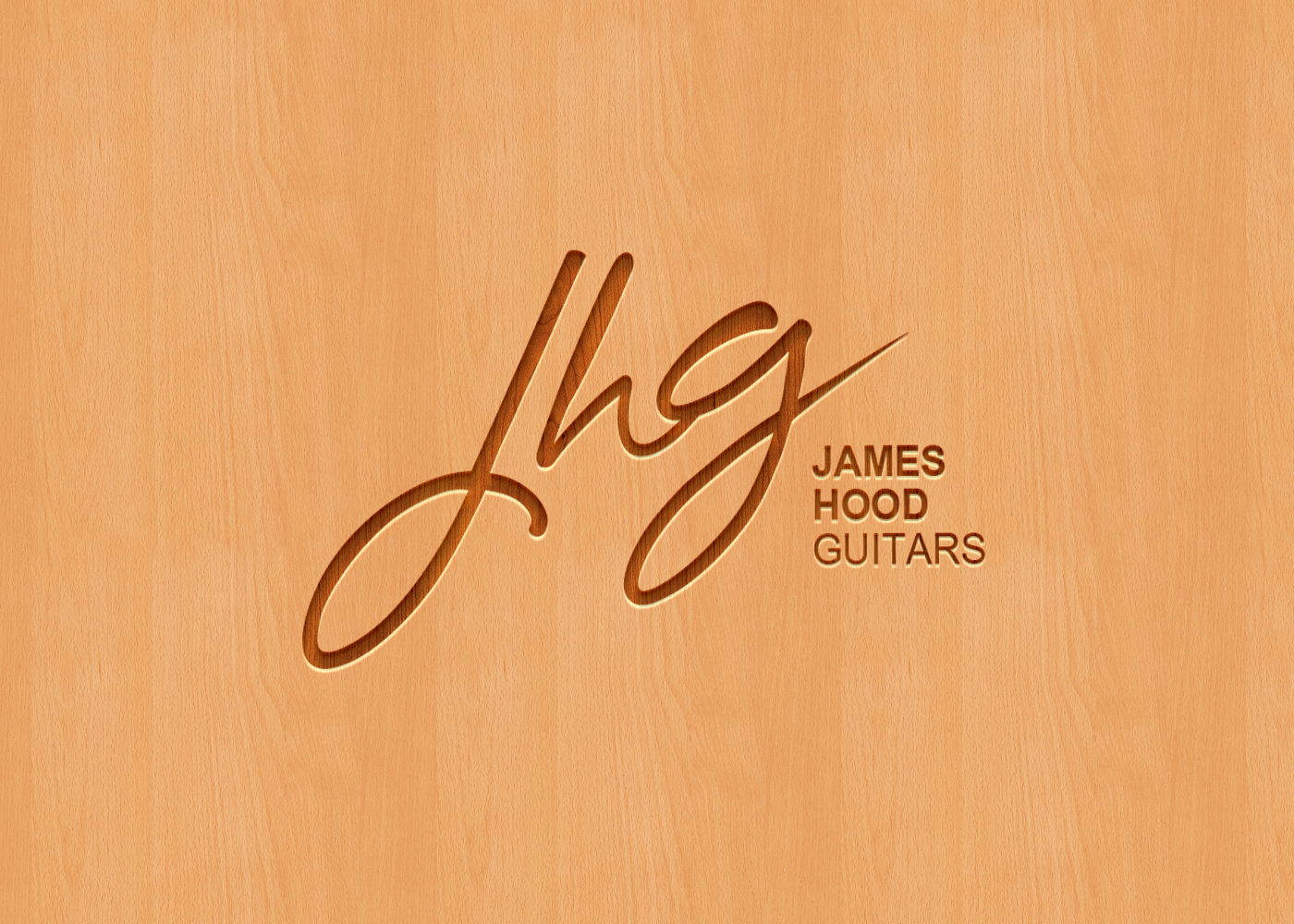 Logo Design by Sarina.dsg for James Hood Guitars | Design #11409668