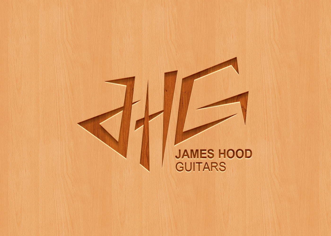 Logo Design by Sarina.dsg for James Hood Guitars | Design #11409790