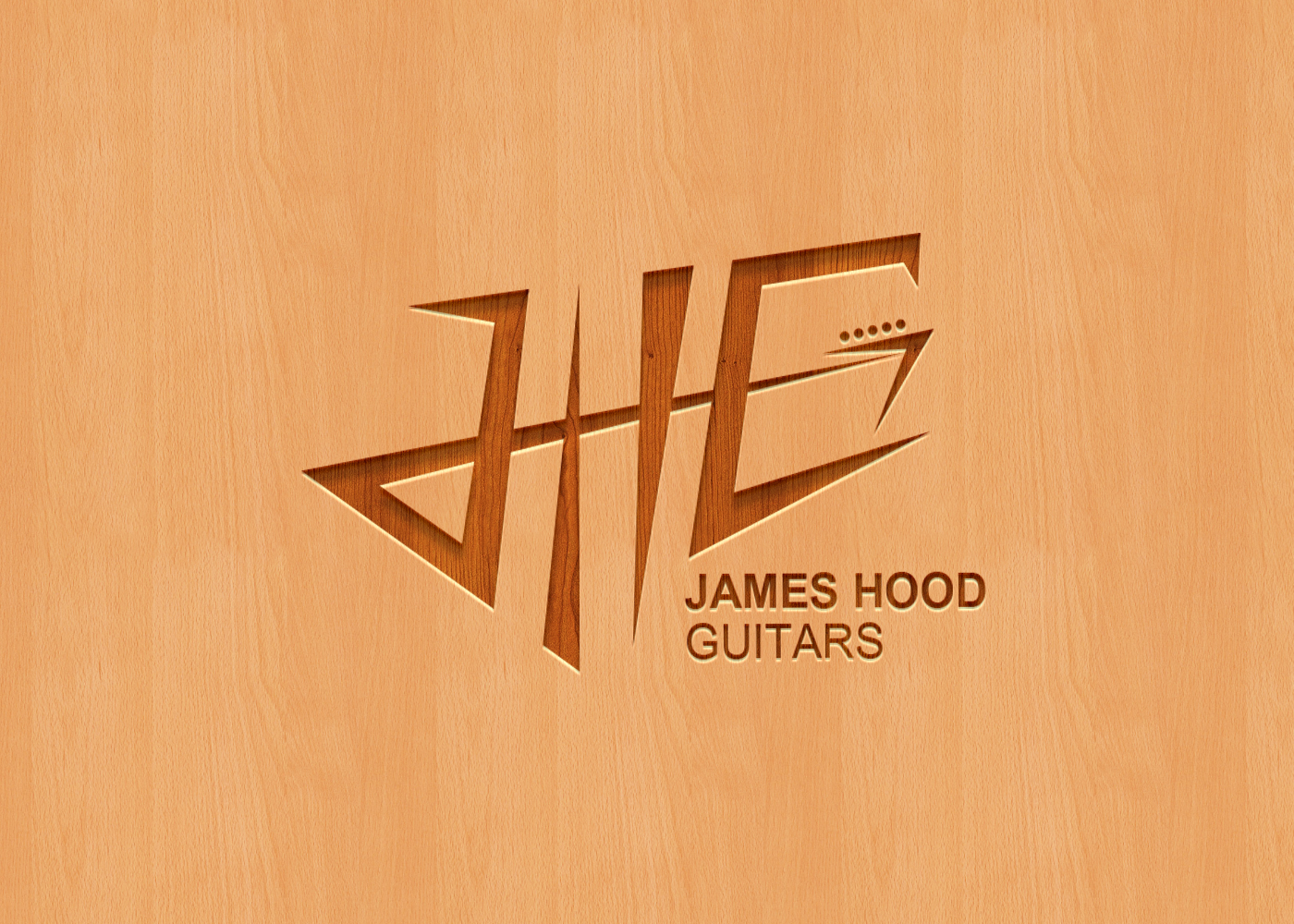 Logo Design by Sarina.dsg for James Hood Guitars | Design #11464706