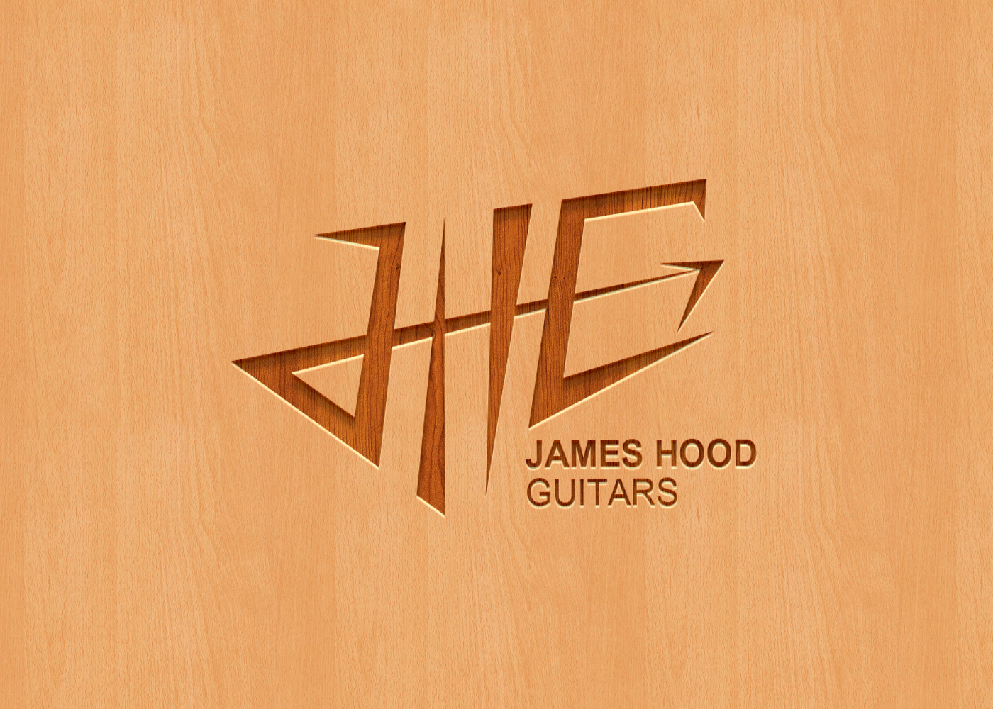 Logo Design by Sarina.dsg for James Hood Guitars | Design #11464717