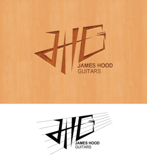 Logo Design by Sarina.dsg for James Hood Guitars | Design: #11464718