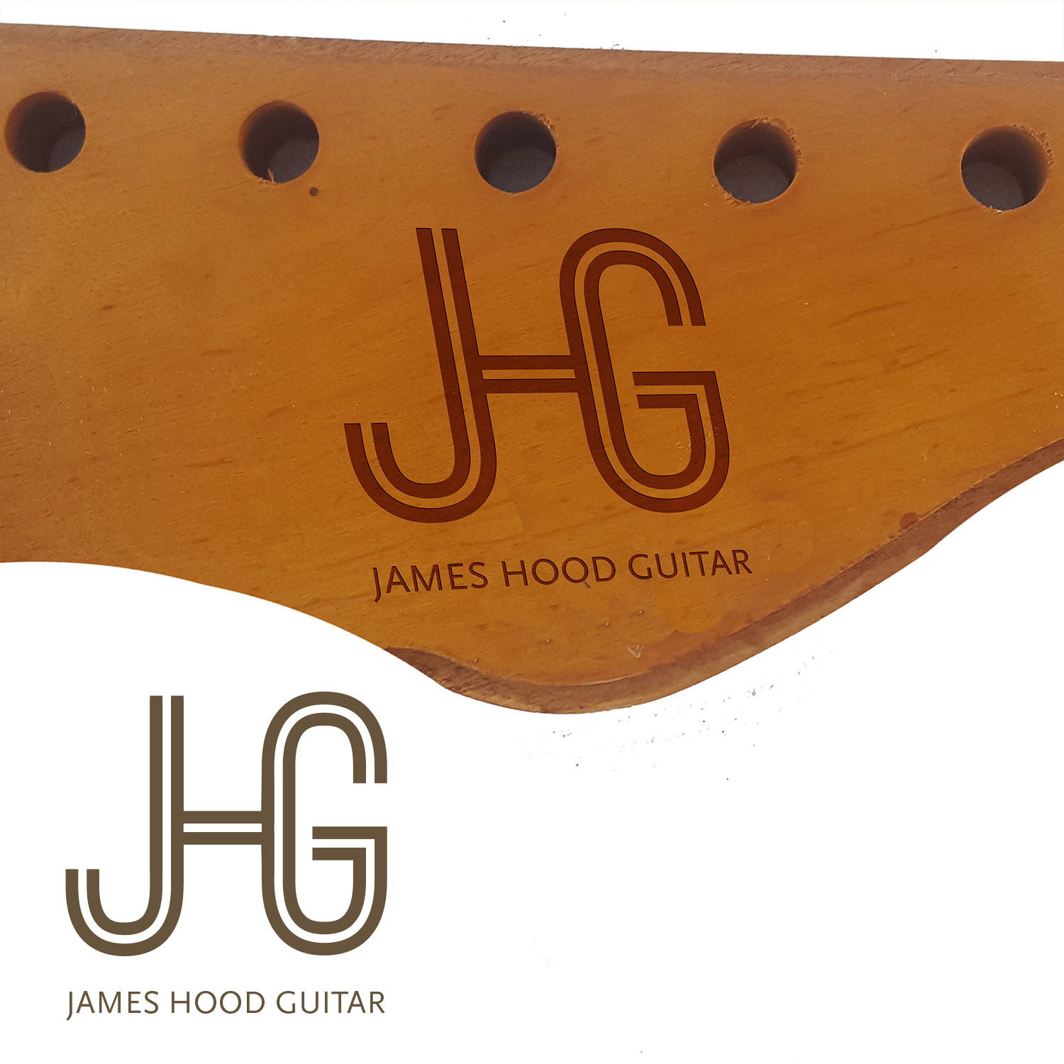Logo Design by ASRO for James Hood Guitars | Design #11491533