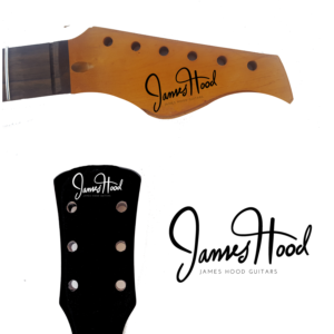 Logo Design by Crystal Chavez for James Hood Guitars | Design: #11409867