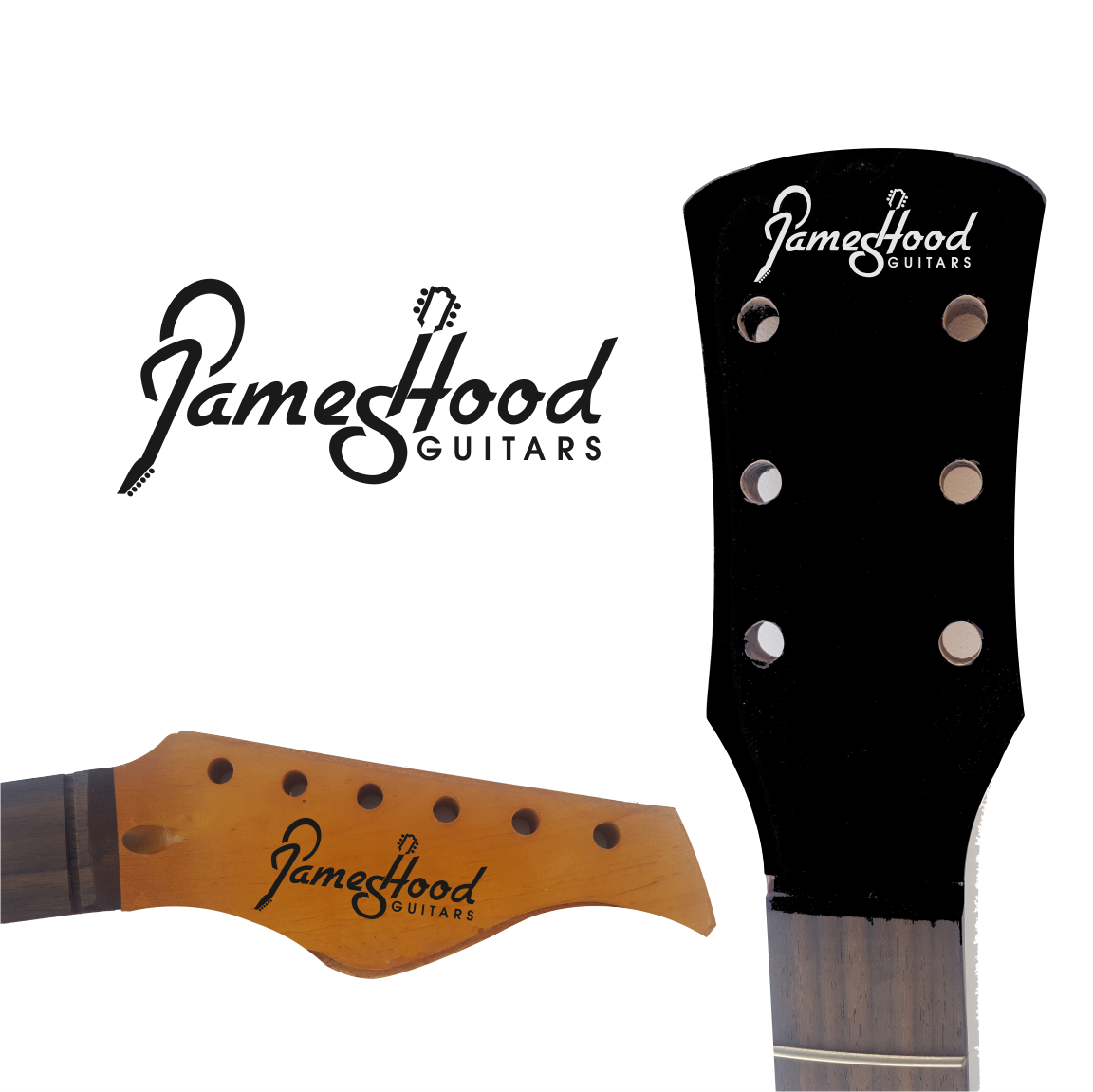 Logo Design by DesignZone for James Hood Guitars | Design #11455660