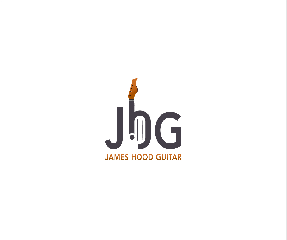 Logo Design by ideabaaj for James Hood Guitars | Design #11416851