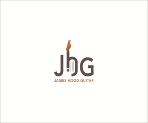 Logo Design by ideabaaj for James Hood Guitars | Design: #11416851