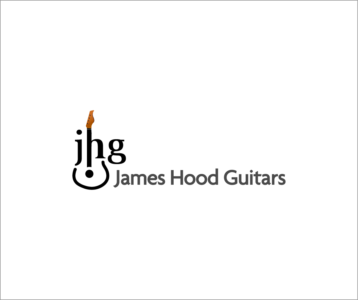 Logo Design by ideabaaj for James Hood Guitars | Design #11416987