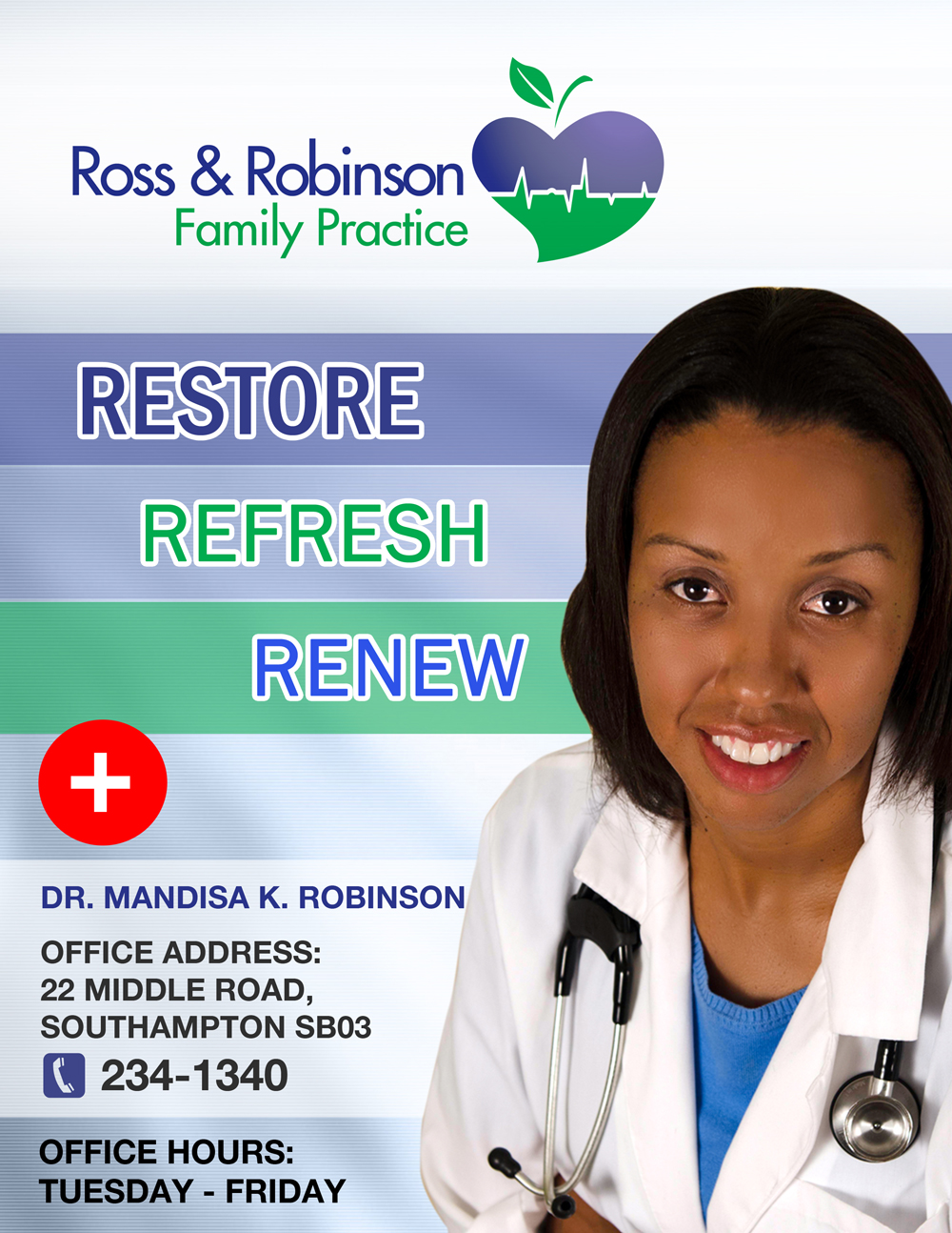 Advertisement Design by uk for Ross and Robinson Medical Practice | Design #2342293