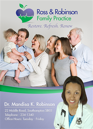 Advertisement Design by rye for Ross and Robinson Medical Practice | Design #2324643