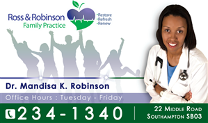 Advertisement Design by Bling Connect Ink for Ross and Robinson Medical Practice | Design: #2341854